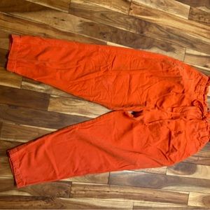 Size Medium Free People Mom Jean canvas pants